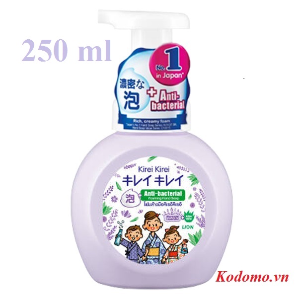 bot-rua-tay-huong-lavender-kirei-kirei-murasaki-250ml
